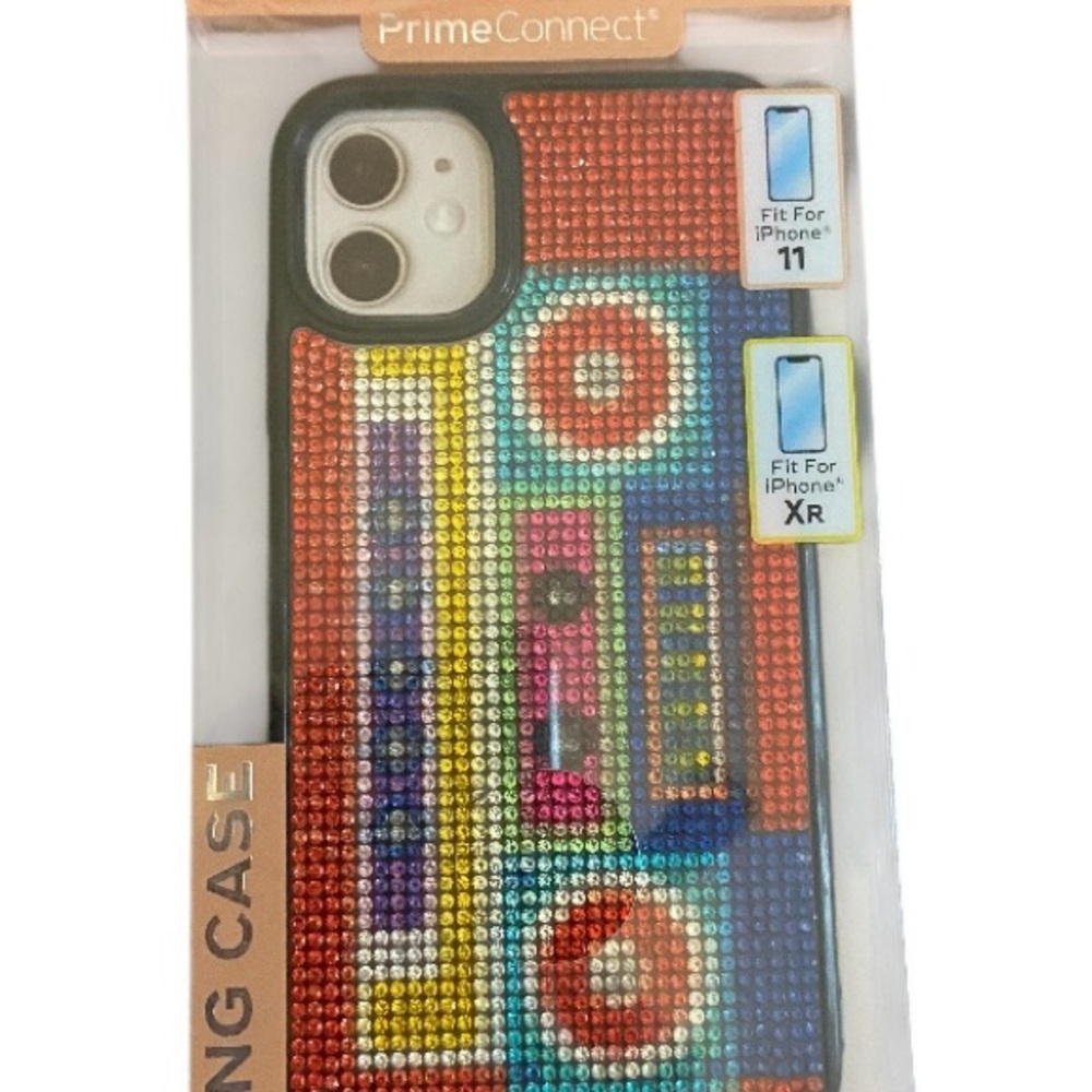 Multicolor Rhinestone iPhone 11/XR Case - Picture 7 of 7